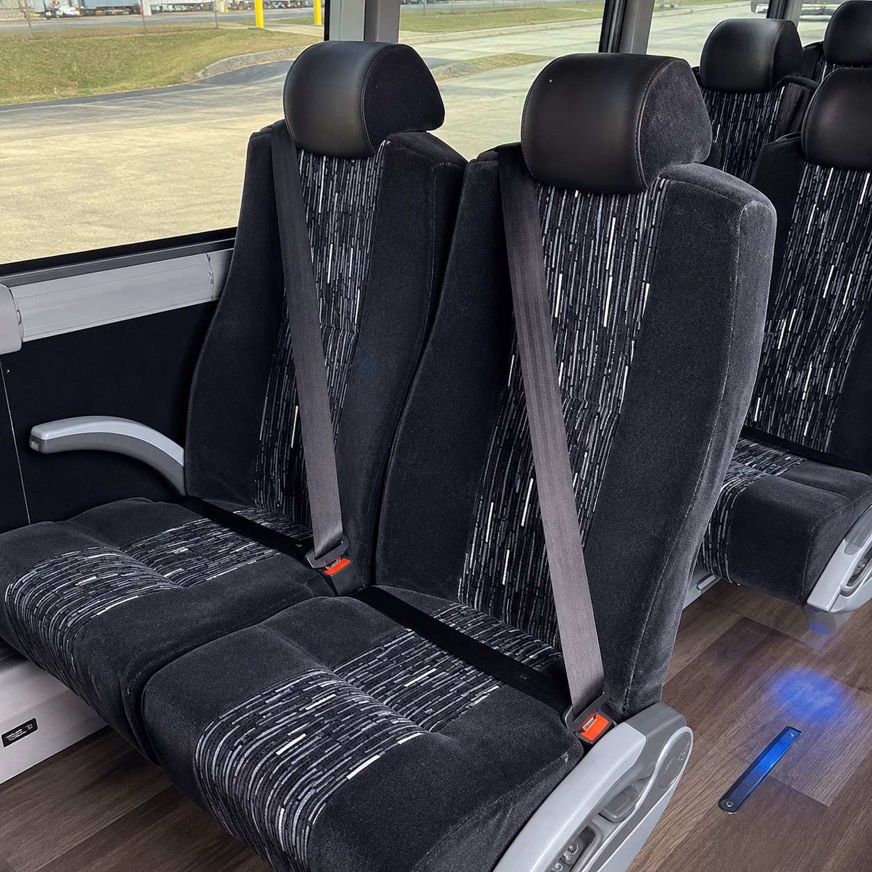 yuma charter bus interior