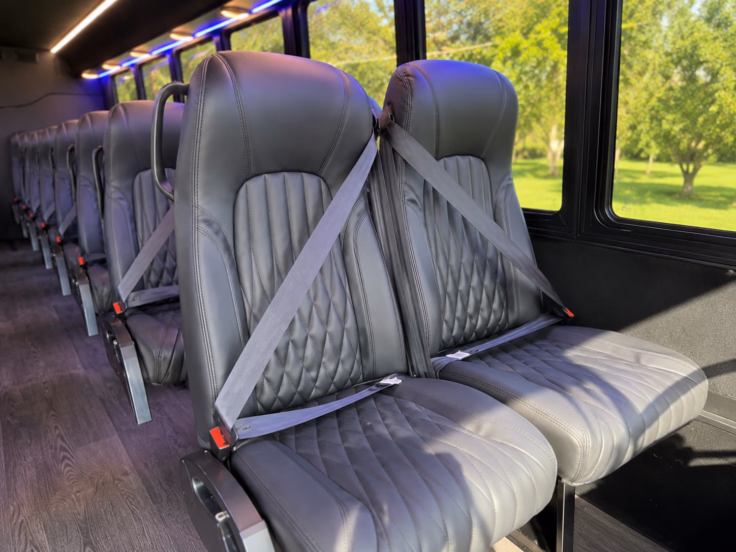 yuma corporate event transportation onboard seating