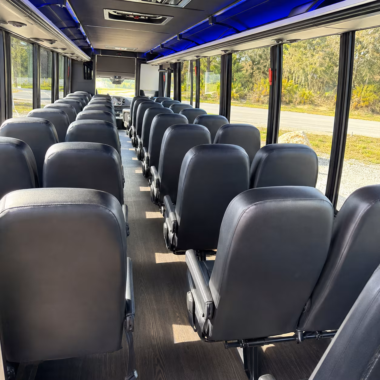 yuma wedding transportation onboard seating