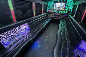 Yuma Limo Bus Interior